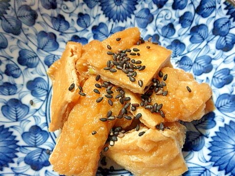 油揚げの甘辛醤油煮